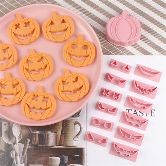 13 Pz/set Halloween Formine per Biscotti Zucca