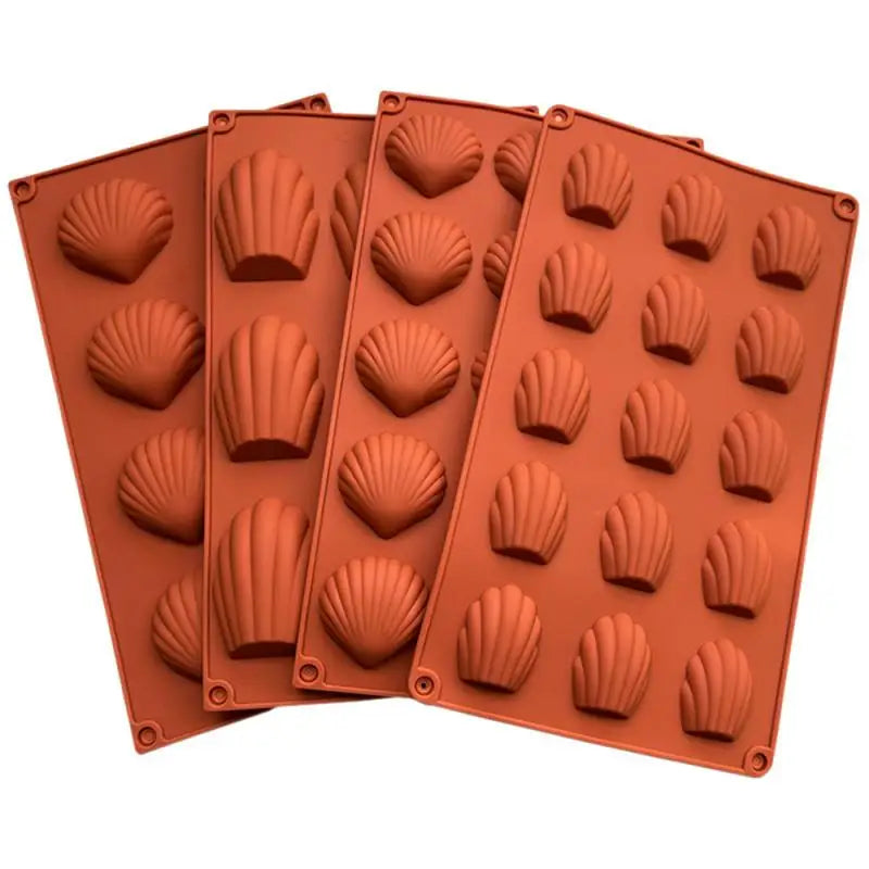 Stampo In Silicone Madeleine In 4 Varianti